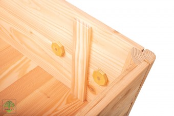 Detail bevestiging greep